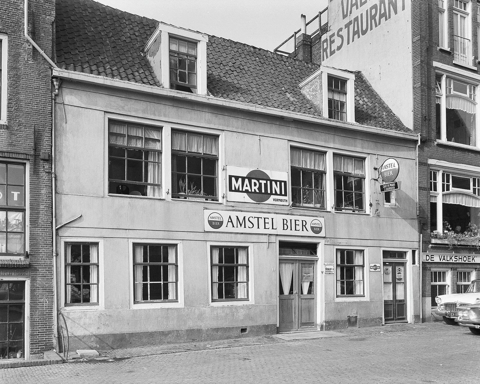 Bakstenen gevel in Alkmaar